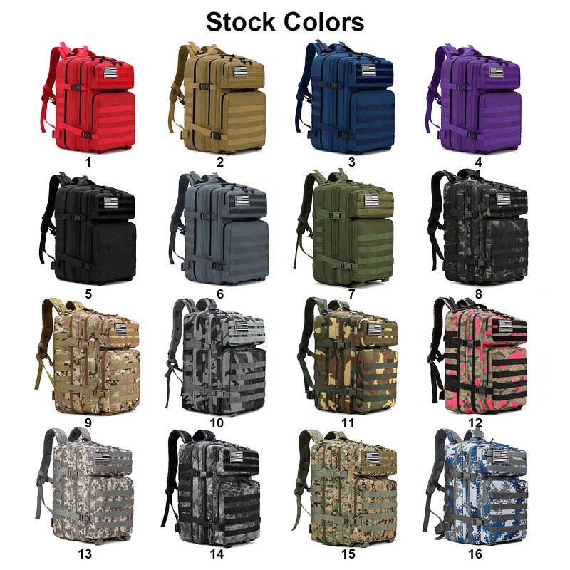 Tactical Backpack Manufacturer - Wholesale 900D 45L Waterproof Trekking Bag
