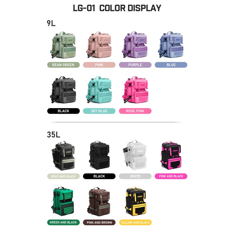 Crossfit Backpack Manufacturer - OEM Custom 9L 35L Tactical Gym Mochila