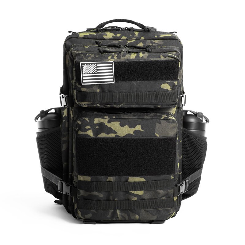 Tactical Backpack Manufacturer - Custom 900D 45L Camo Outdoor Rucksack