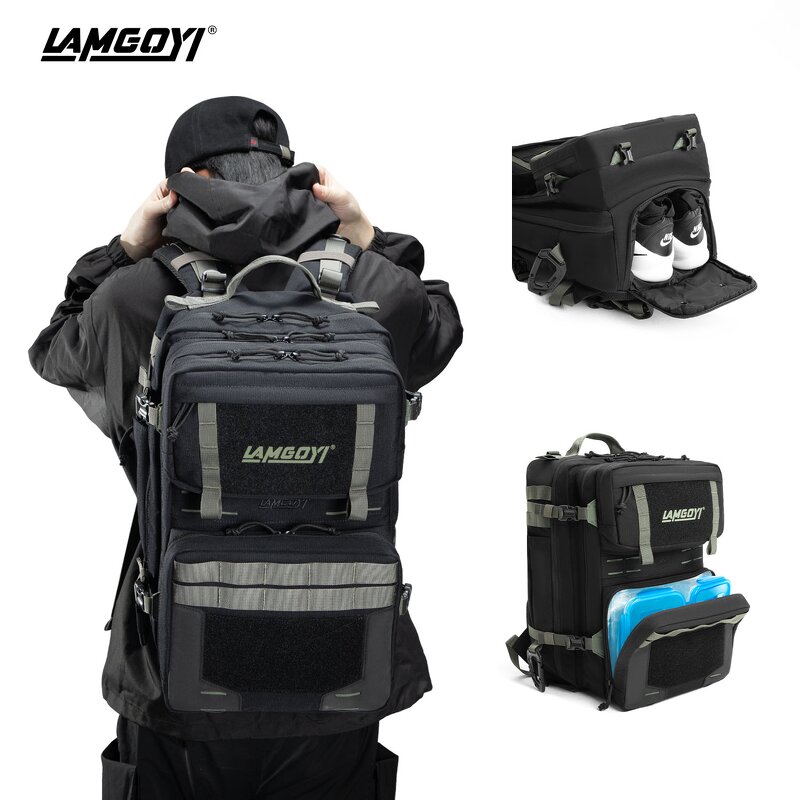 Laptop Backpack Manufacturer - 35L USB Waterproof Cycling Fitness Backpack