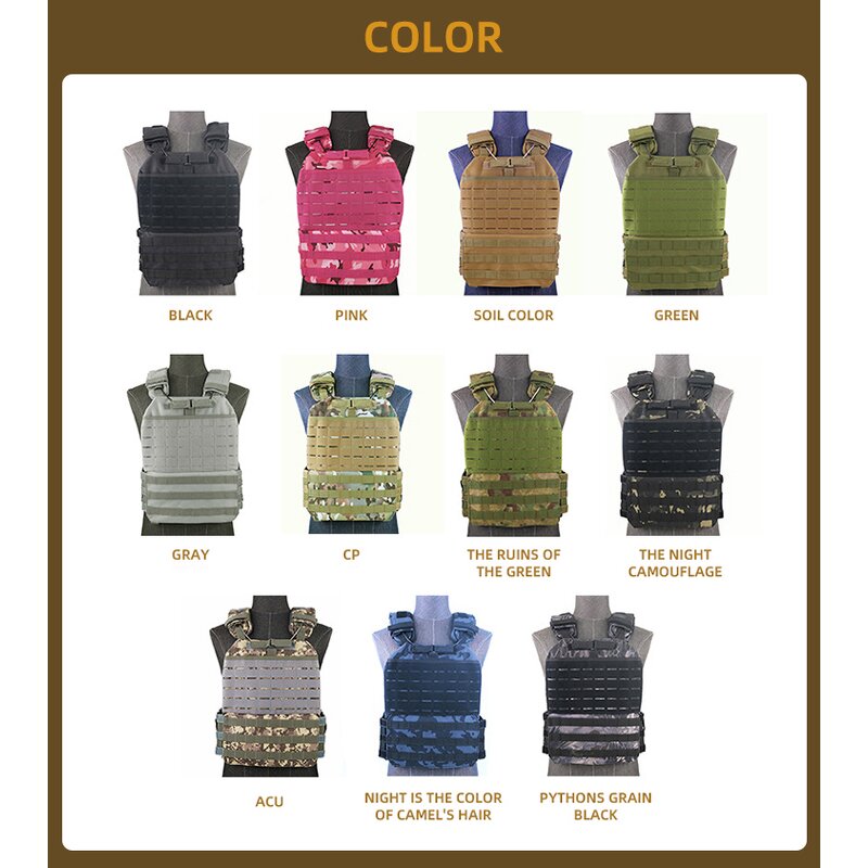 Weighted Vest Factory - OEM Tactical Plate Carrier Camouflage Vest