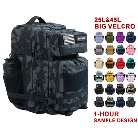 Tactical Backpack Factory - Custom 25L 45L 900D Waterproof Crossfit Bag
