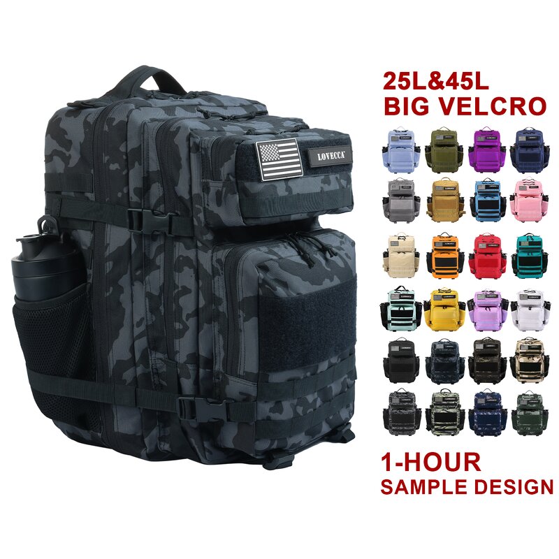 Tactical Backpack Factory - Custom 25L 45L 900D Waterproof Crossfit Bag
