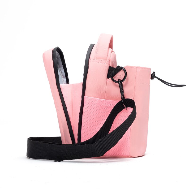 Magnetic Water Bottle Bag Factory - Custom Pink Fitness Gym Bag