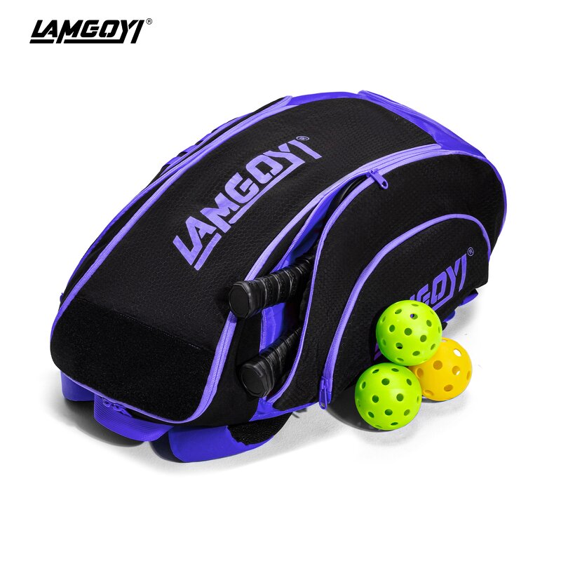 Pickleball Backpack Factory - Custom Insulation Compartment Paddle Carrier Bag
