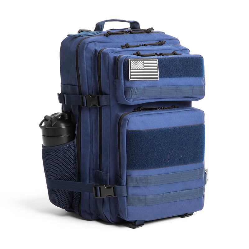 Hiking Backpack Factory - Custom 45L Dark Blue Athlete Gym Bag