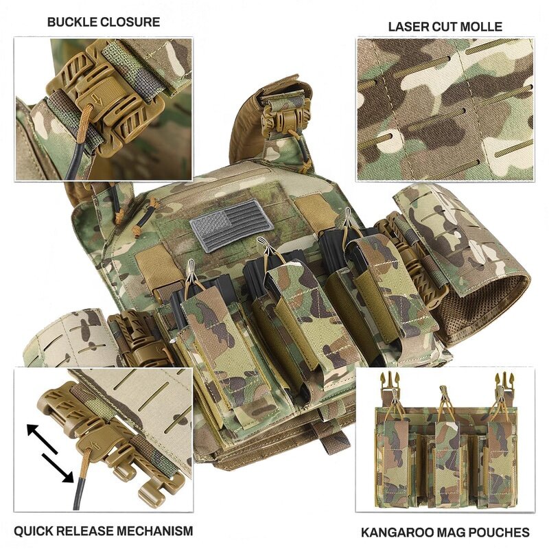 Plate Carrier Manufacturer - OEM Custom Quick Release Protective
