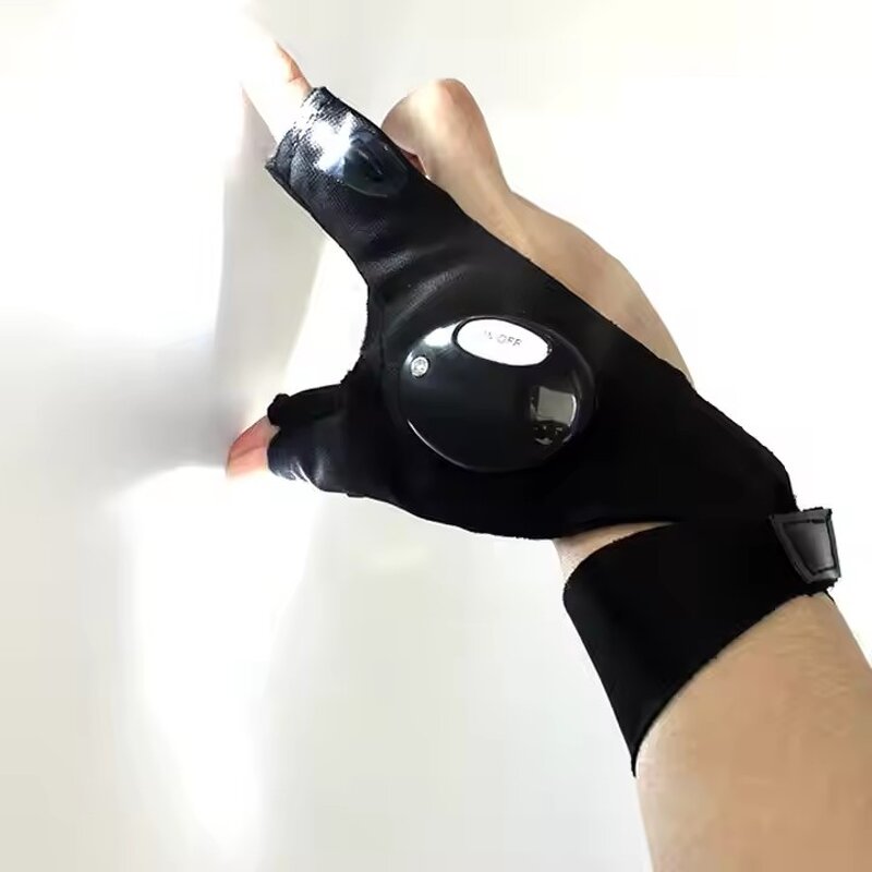 LED Gloves Factory - Fingerless Flashlight Rescue Tools