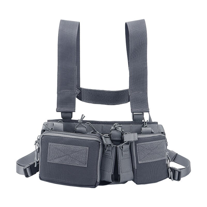 Tactical Vest Manufacturer - OEM Custom Black Oxford Chest Bag