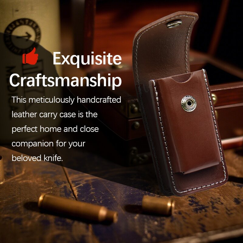 Pocket Knife Holster Manufacturer - Leather Portable Customizable