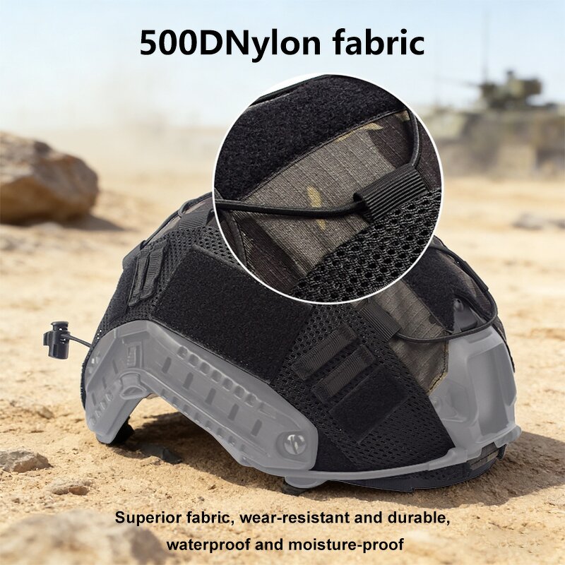 Helmet Cover Manufacturer - OEM Custom Camouflage Multi-color Fabric