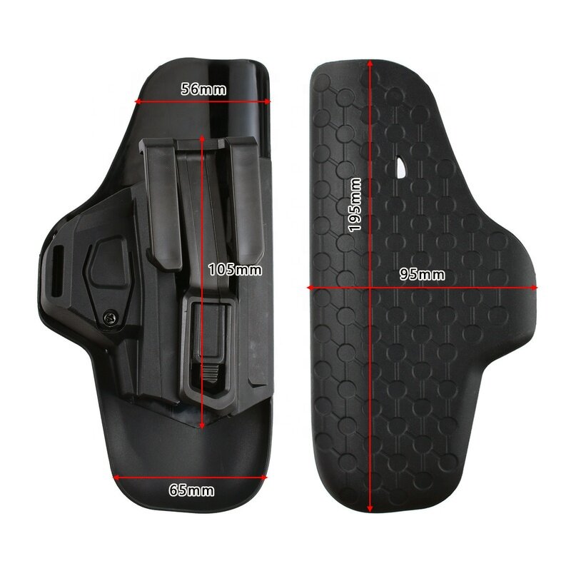 Leg Holster Manufacturer - OEM Custom IWB Thigh Polymer Holster