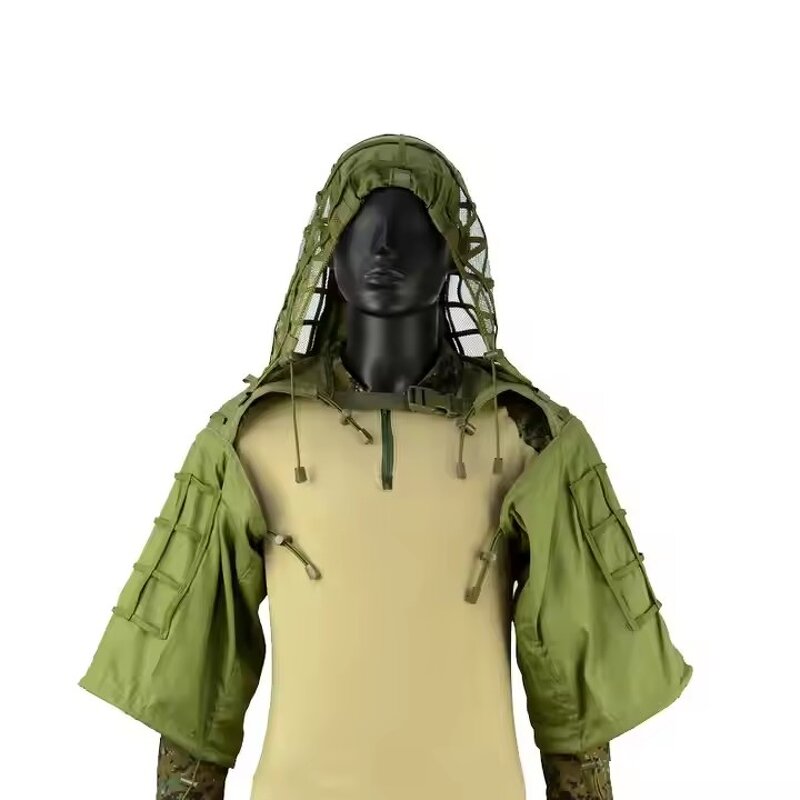 Ghillie Suit Manufacturer - OEM Custom Sniper Camouflage Body Cloak