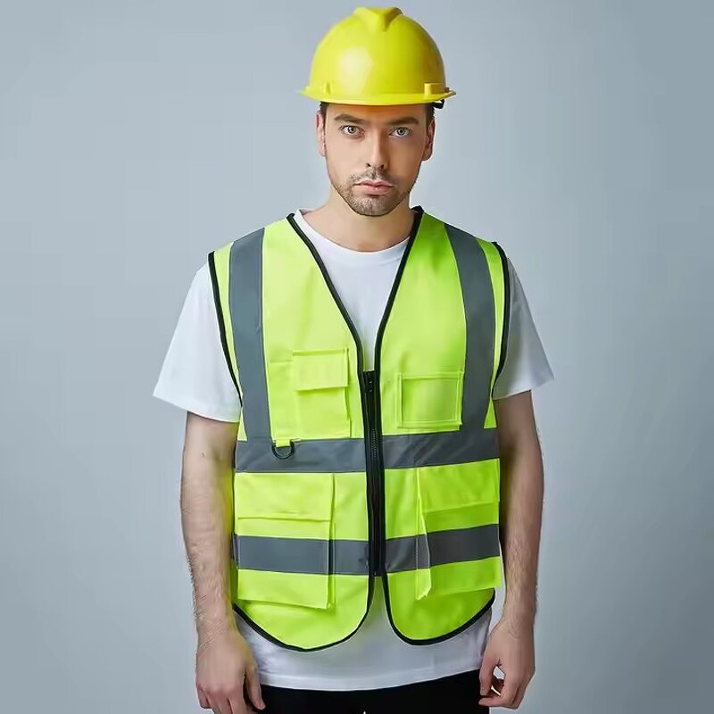 Safety Vest Factory - Wholesale High Visibility Neon Yellow Running
