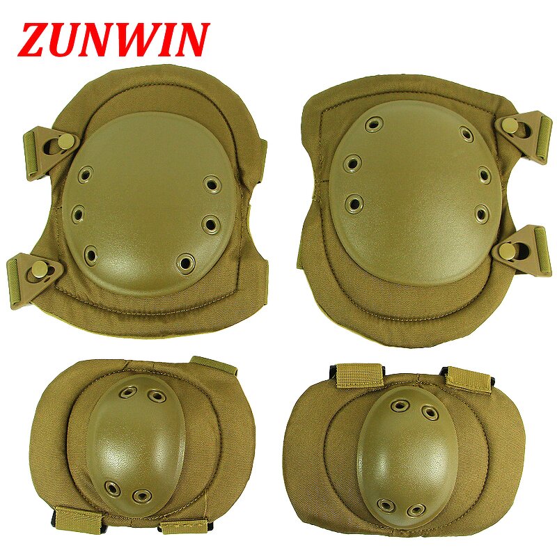 Protective Gear Set Manufacturer - 1000D Nylon Knee Elbow Pads Hunting