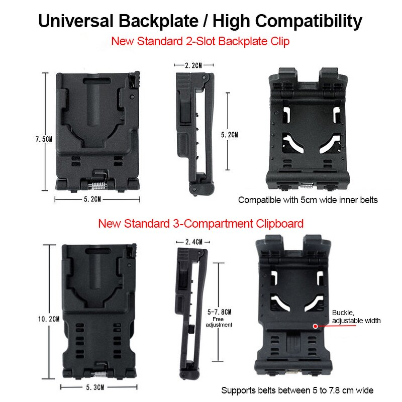 Tactical Belt Buckle Supplier - OEM Custom Quick Release Adjustable