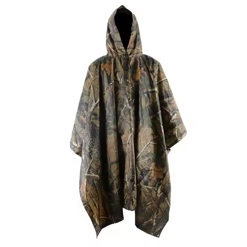 Rain Poncho Factory - Wholesale PVC Nylon Camouflage Multifunctional