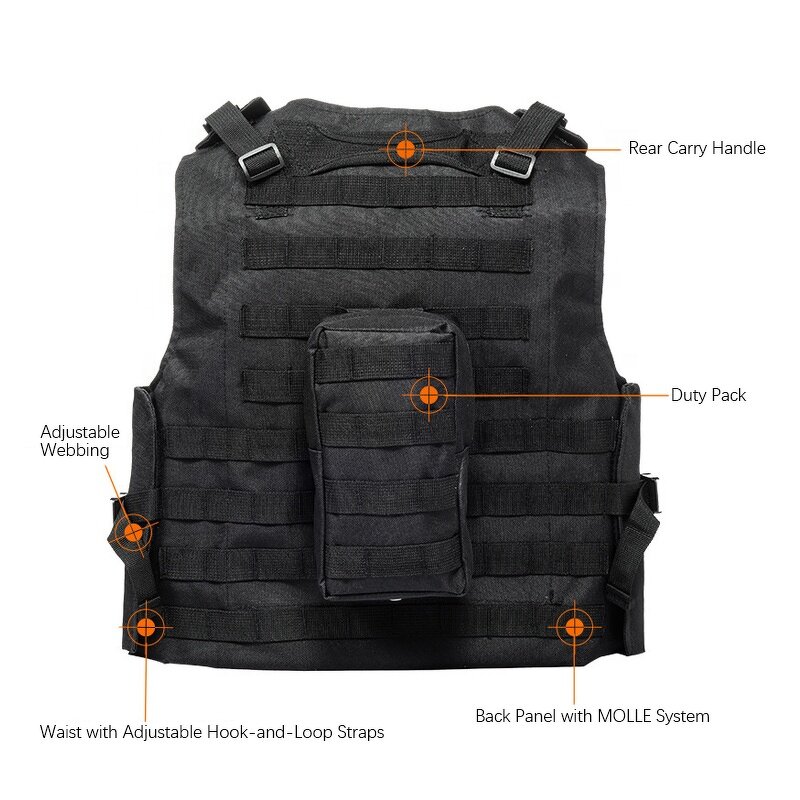 Tactical Vest Supplier - OEM Custom Quick Release MOLLE Camouflage
