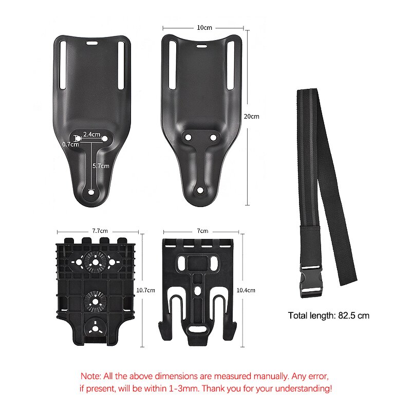 Kydex Holster Platform Supplier - OEM Custom Leg-Mounted Paddle Adapter