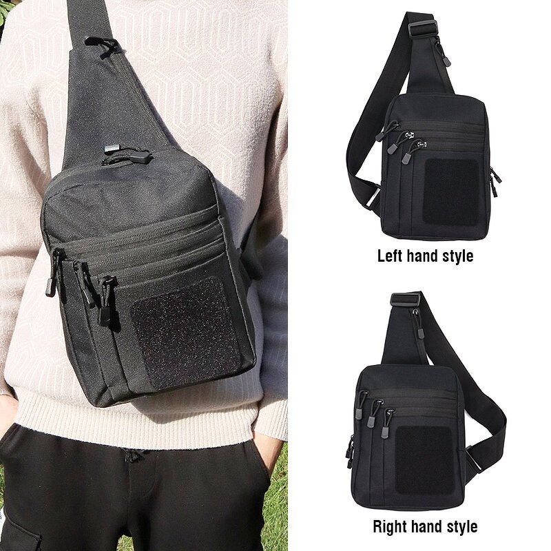 Tactical Chest Pack Supplier - OEM Custom Shoulder Sling Concealed