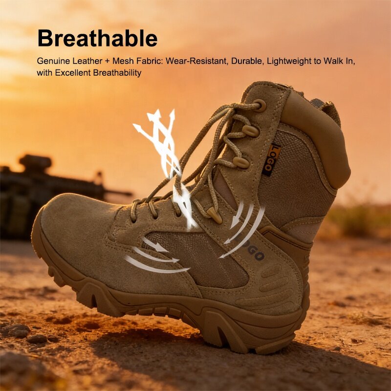 Tactical Boots Factory - OEM Custom Lightweight Waterproof Breathable