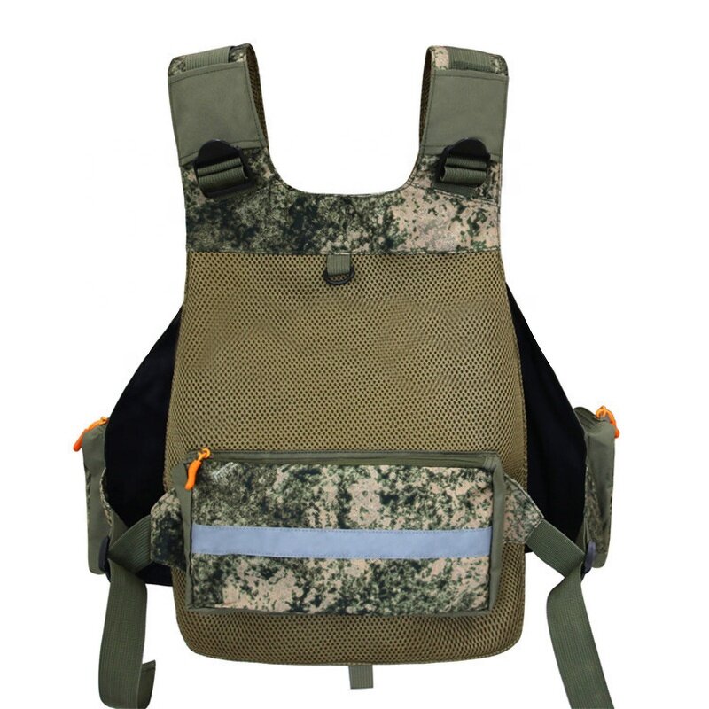 Fishing Vest Supplier - OEM Custom Waterproof Adjustable Pockets
