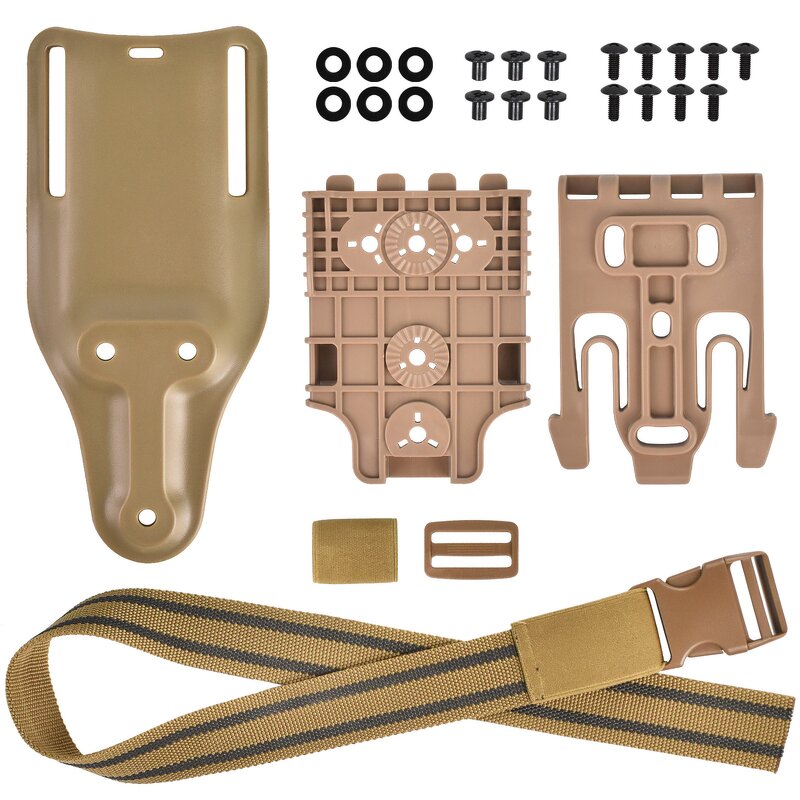 Kydex Holster Platform Supplier - OEM Custom Leg-Mounted Paddle Adapter