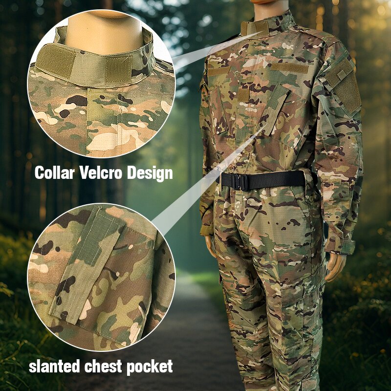Camouflage Suit Supplier - Wholesale Outdoor Training Winter Camp