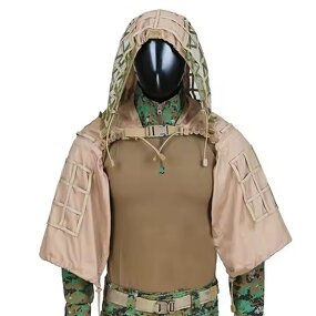 Ghillie Suit Manufacturer - OEM Custom Sniper Camouflage Body Cloak