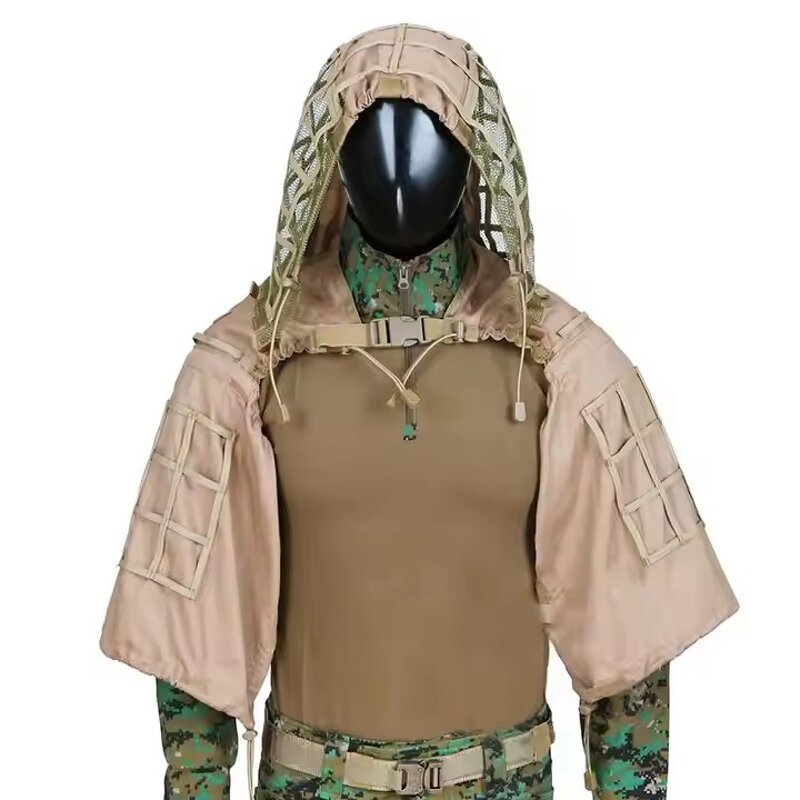 Ghillie Suit Manufacturer - OEM Custom Sniper Camouflage Body Cloak