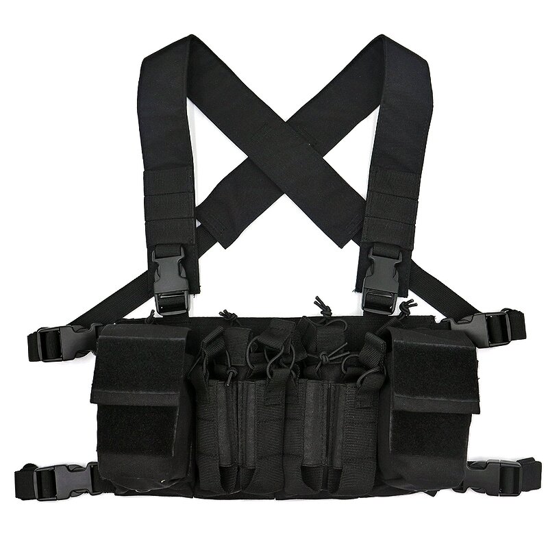 Chest Rig Factory - OEM Custom Adjustable Multi Pouches Outdoor