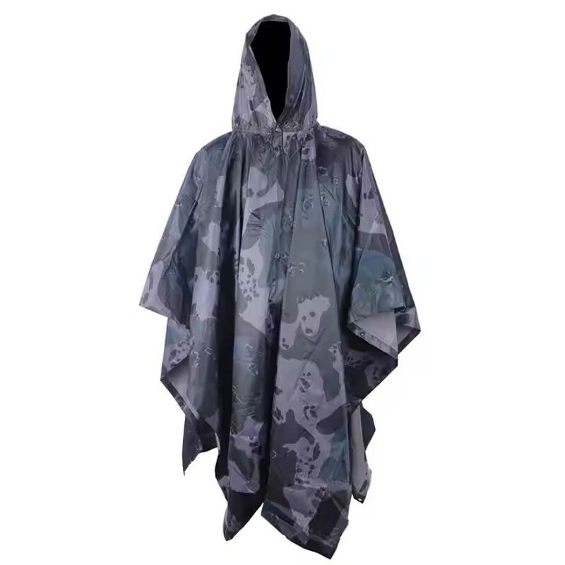 Rain Poncho Factory - Wholesale PVC Nylon Camouflage Multifunctional