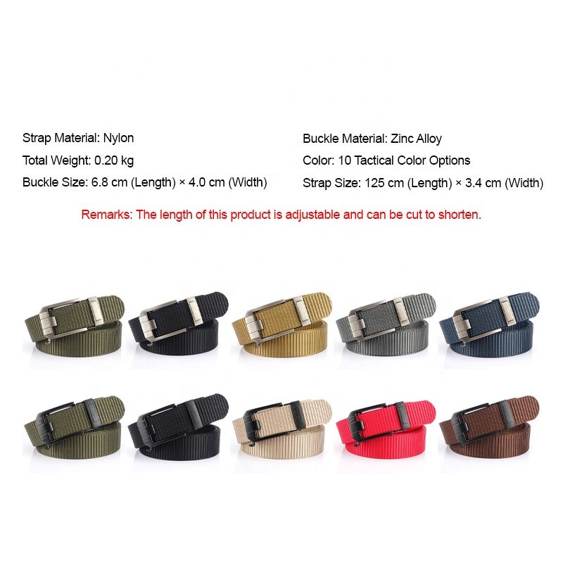 Tactical Belt Factory - OEM Custom Heavy-duty Quick Release Men's
