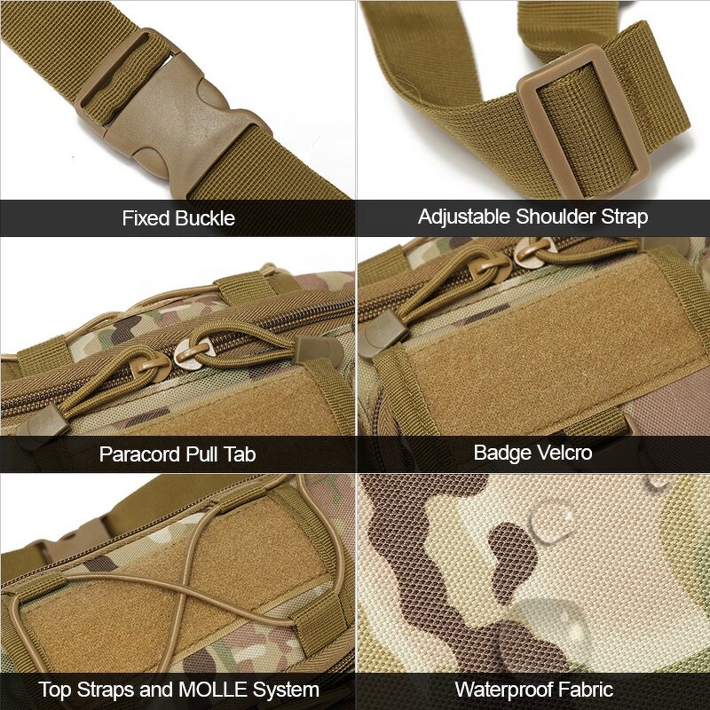 Crossbody Bag Supplier - OEM Custom Adjustable Waist Belt Fashion