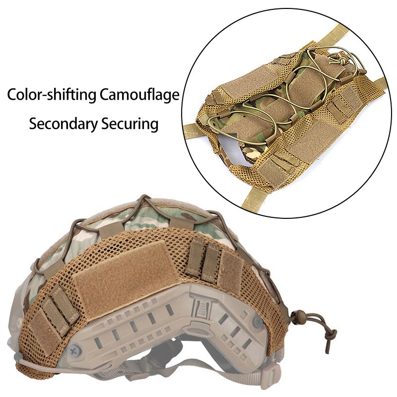 Helmet Cover Manufacturer - OEM Custom Camouflage Multi-color Fabric