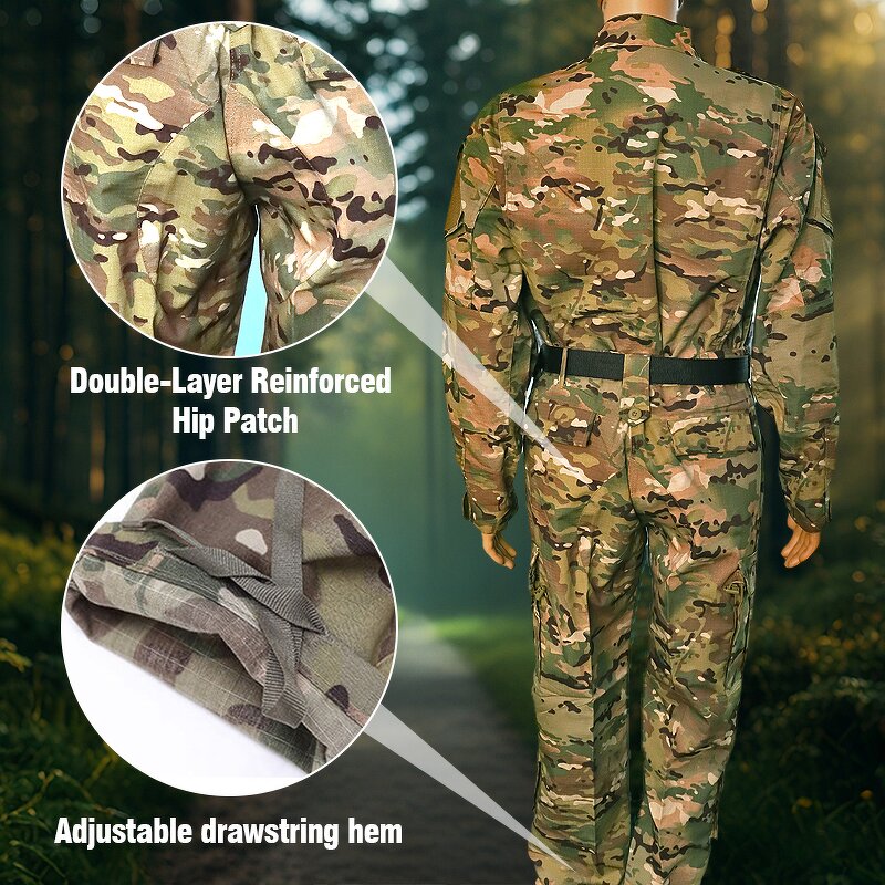 Camouflage Suit Supplier - Wholesale Outdoor Training Winter Camp