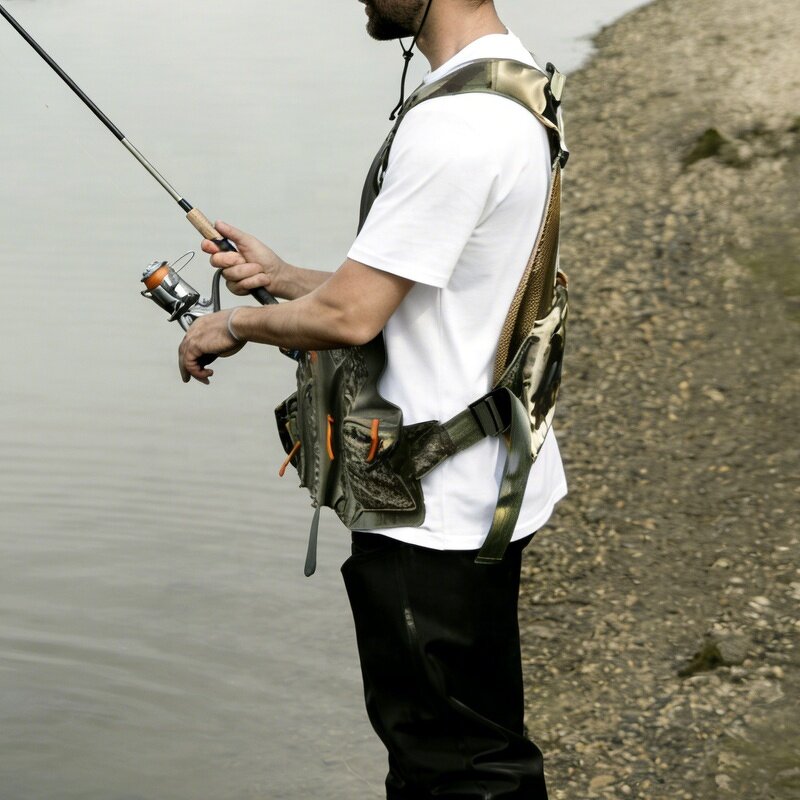 Fishing Vest Manufacturer - OEM Custom Mesh Breathable Multi Pocket