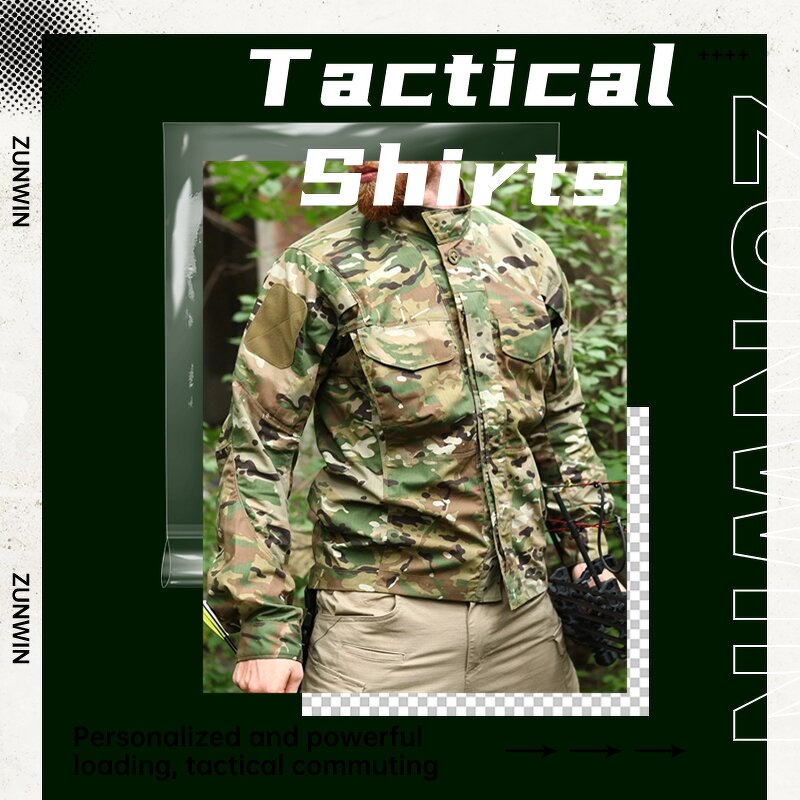 Tactical Shirt Factory - OEM Custom Waterproof All-Seasons Hiking