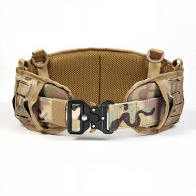 Tactical Belt Manufacturer - OEM Custom MOLLE Padded Zinc Alloy Buckle