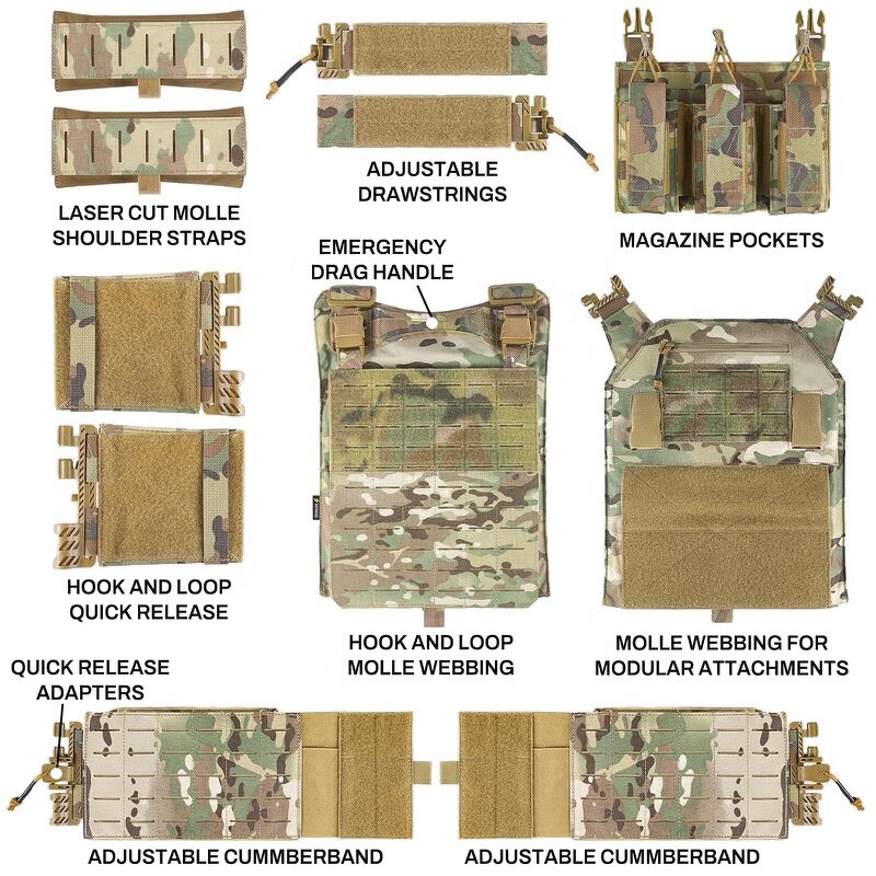 Plate Carrier Manufacturer - OEM Custom Quick Release Protective