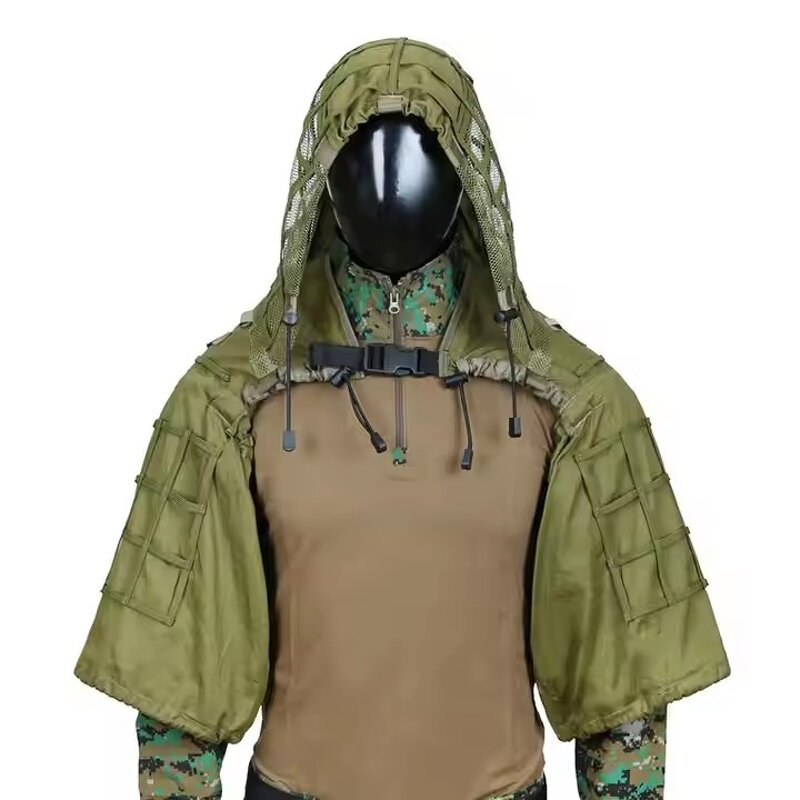 Ghillie Suit Manufacturer - OEM Custom Sniper Camouflage Body Cloak