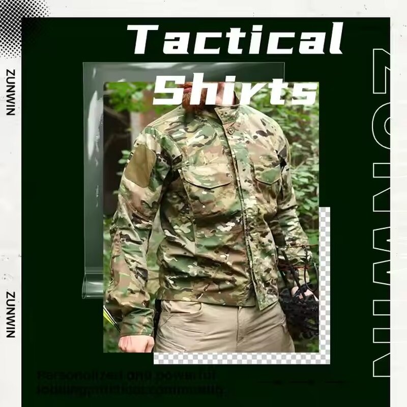 Tactical Shirt Factory - Men's Multi-Functional Nylon Quick-Dry