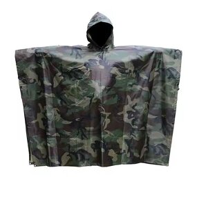 Rain Poncho Factory - Wholesale PVC Nylon Camouflage Multifunctional