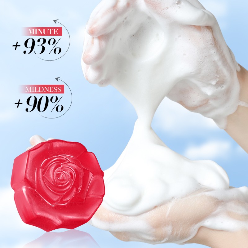 Fragrant Soap Manufacturer - OEM Rose Flower Cleaning