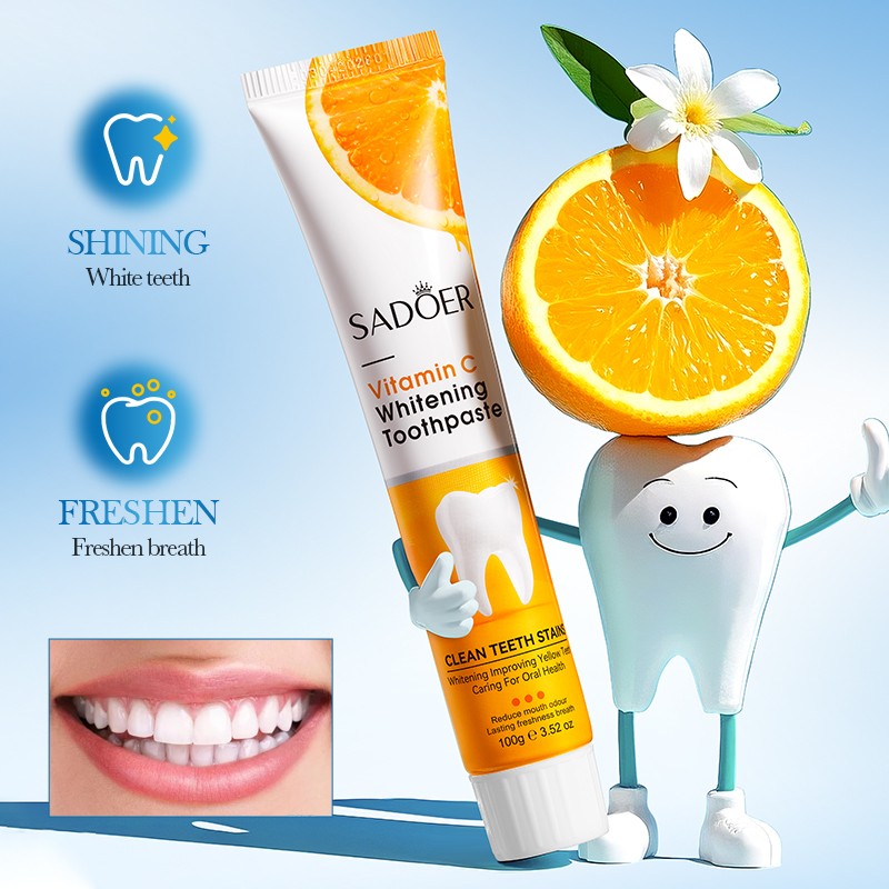 Toothpaste Factory - OEM Vitamin C Fresh Breath