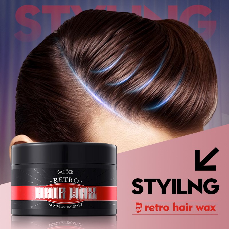 Hair Styling Wax Factory - OEM Retro Hold Thickening