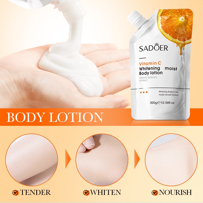 Body Lotion Manufacturer - OEM Vitamin C Whitening