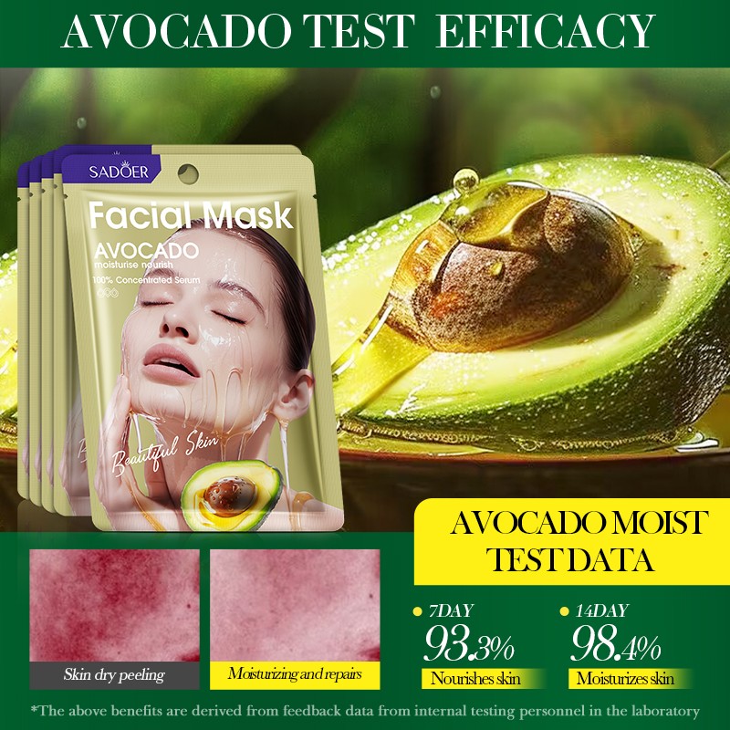 Face Mask Factory - OEM Avocado Moisturizing Repair