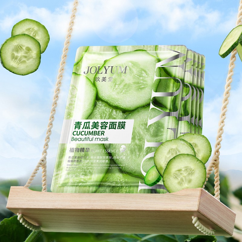 Facial Sheet Mask Factory - OEM Cucumber Whitening Moisturizing