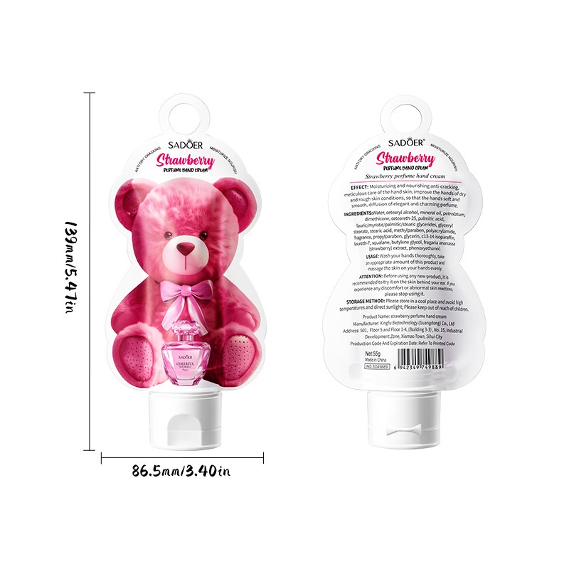 Hand Cream Manufacturer - OEM Strawberry Perfume Moisturizing